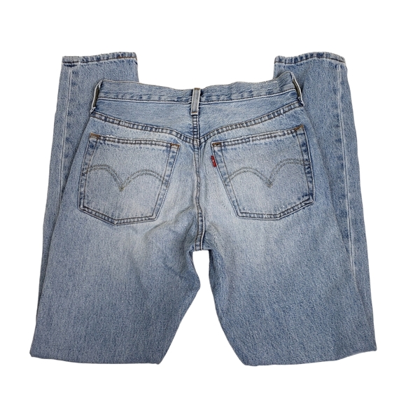 Levi's Premium 501 Skinny Button Fly Jeans Womens 25 - Picture 5 of 13